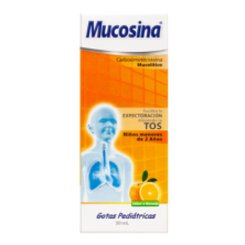 Mucosina Gotas Pediátricas Frasco X 30 Ml 