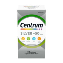 Centrum Silver +50 Suplemento Dietario Frasco X 30 Tabletas 