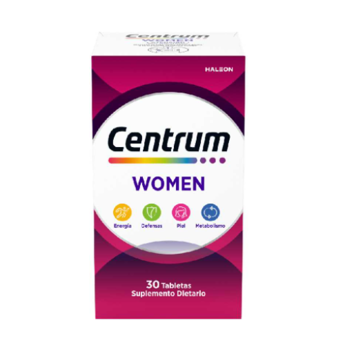 Centrum Women Caja X 30 Tabletas Centrum Women Caja X 30 Tabletas