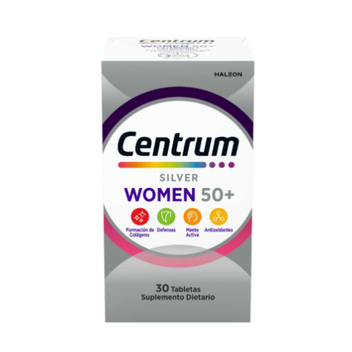 Centrum Silver +50 Women x 30 Tabletas Centrum Silver +50 Women x 30 Tabletas
