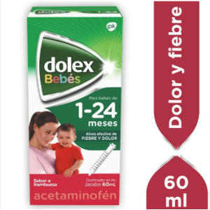 Dolex bebes 1-24 Meses Suspensión 60 Ml