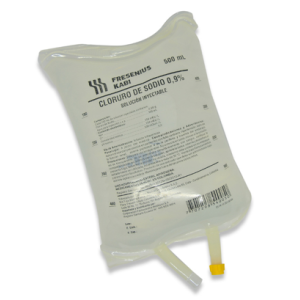 Cloruro de Sodio al 0.9% X 500ml Fresenius