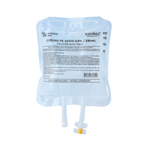 Cloruro de Sodio al 0.9% X 250ml Fresenius