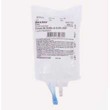 Cloruro de Sodio al 0.9% USP Bolsa X 500 Ml Baxter