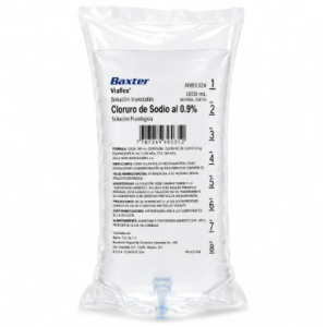 Cloruro de Sodio al 0.9% Baxter Bolsa X 1000 Ml