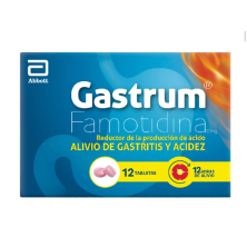Gastrum 10 Mg Caja X 12 Tabletas 