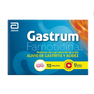 Gastrum 10 Mg Caja X 12 Tabletas 