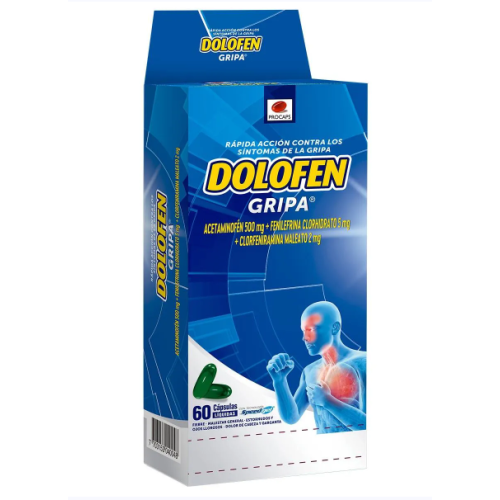 Dolofen Gripa x 60 Capsulas