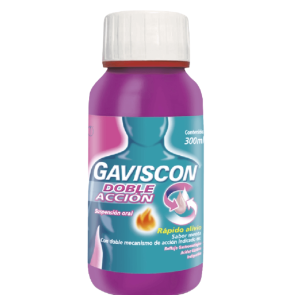 Gaviscon Doble Acción Rápido Alivio Frasco X 300 Ml 