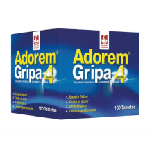 Adorem Gripa X 100 Tabletas