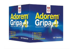 Adorem Gripa X 100 Tabletas
