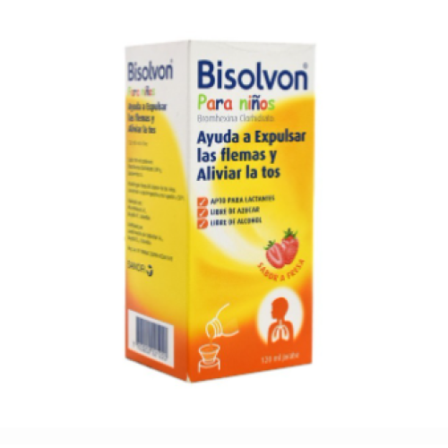 Bisolvon Niños 4 Mg X 120 Ml Bisolvon Niños 4 Mg X 120 Ml