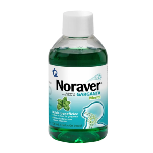 Noraver Garganta Sabor Menta Frasco sin Válvula X 120 Ml