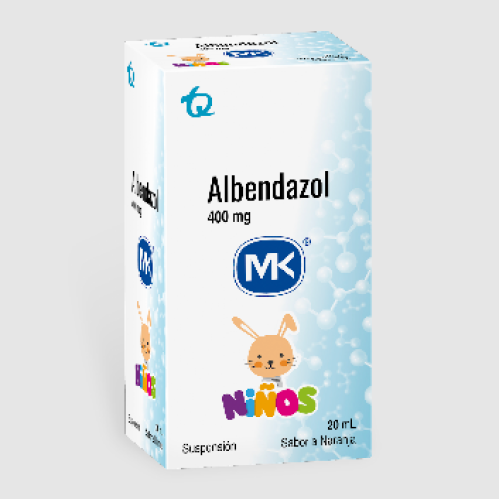 Albendazol Suspension MK 400Mg X 10ML Albendazol Suspension MK 400Mg X 10ML