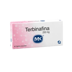 Terbinafina 250 Mg MK Caja X 14 Tabletas