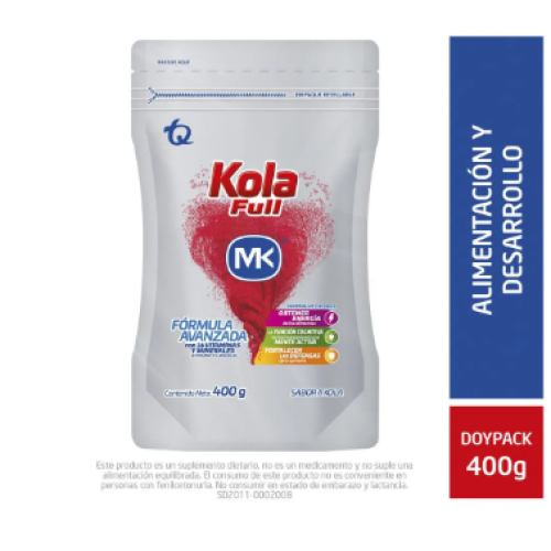 Kola Granulada Full MK Fórmula Avanzada X 400 gr