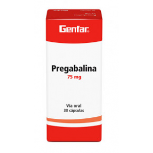 Pregabalina 75 Mg Caja X 30 Cápsulas 