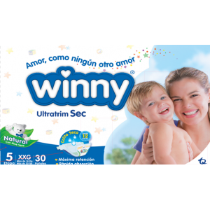 Winny ultra sec etapa 5 Paquete 30 Unidades  (MAXIMO 3 X CLIENTE)